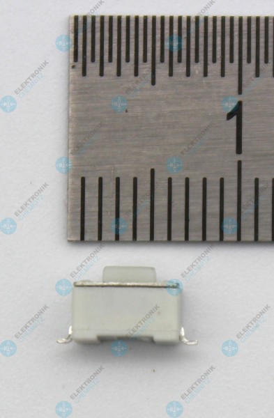 Mikrotaster SMD B 3,4mm x L 6,0mm x H 4,6mm 1 Schließer Kurzhubtaster 2 Lötpads