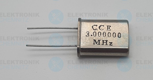 Quarzoszillator CCE 3.000MHz