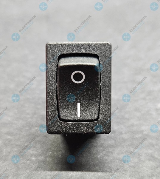 MARQUARDT 1801.1146 Wippschalter 250 VAC 10 A I-0 mit Beschriftung 1-polig Ausschalter