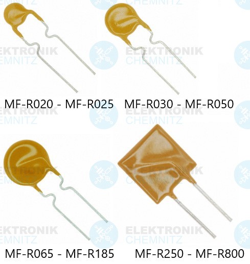 Bourns Inc. Multifuse®, MF-R Rücksetzbare PTC-Sicherung Umax. 60V