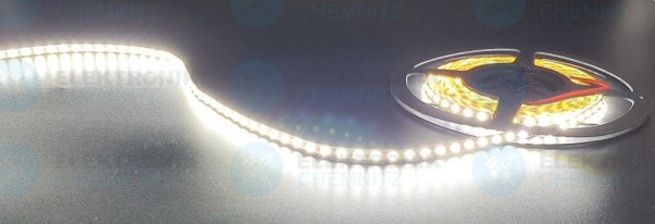 LED Streifen 2835-120-6000K DC12V 7,2W/m IP20 PCB: weiß 5mm