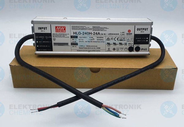 Mean Well LED Netzteil HLG-240H-24A
