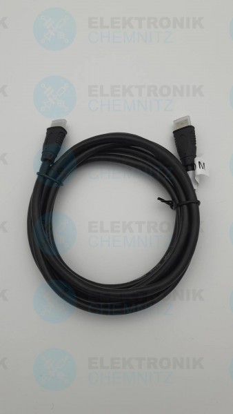 HDMI Kabel schwarz 2,0m 2x HDMI Mini Stecker Typ C