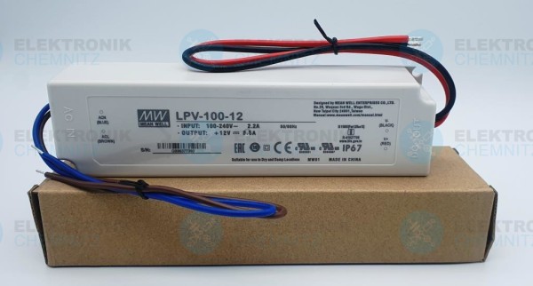 LED Netzteil LPV-100-12