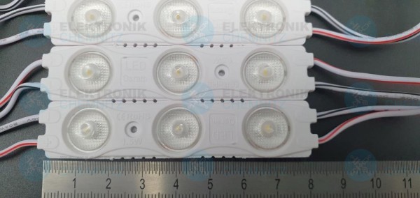 LED Modul OSRAM 3xSMD2835 6000K 12V 1,5W/Modul IP67 AW160°