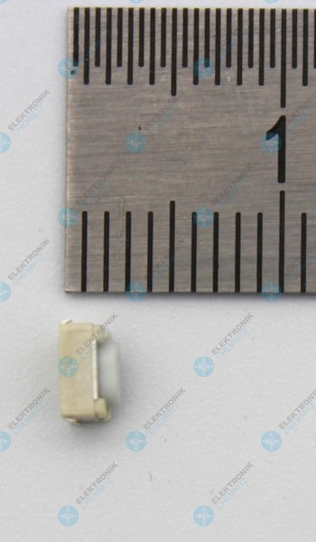 Mikrotaster SMD B 3,3mm x L 4,0mm x H 2,5mm 1 Schließer Kurzhubtaster 4 Lötpunkte
