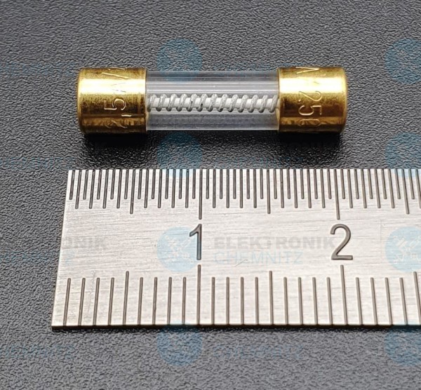 Feinsicherung 5x20mm Doppelträge 2,5A