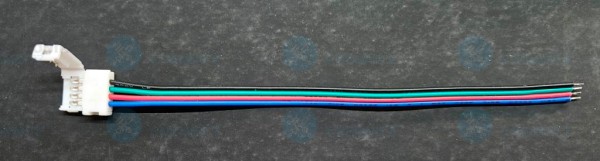 Anschlusskabel lötfrei für RGB LED-Streifen 10mm 4-polig